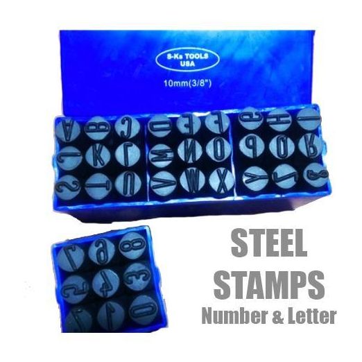 SKS Steel Stamp Set (Letter and Numbers) - Goldpeak Tools PH SKS