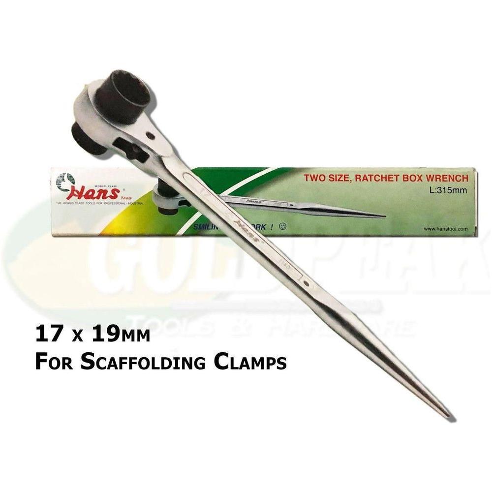 Hans 1140M Structural Ratchet Box Wrench - Goldpeak Tools PH Hans Main image