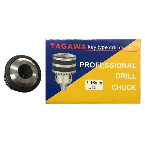 Tagawa Professional Tapered Drill Chuck 16mm x JT3 (5/8") - Goldpeak Tools PH Tagawa