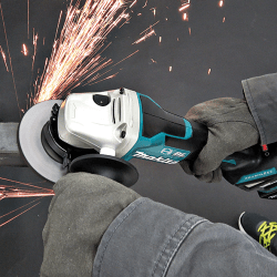 Makita DGA418Z 18V Cordless Brushless Angle Grinder (LXT-Series) [Bare] - Goldpeak Tools PH Makita