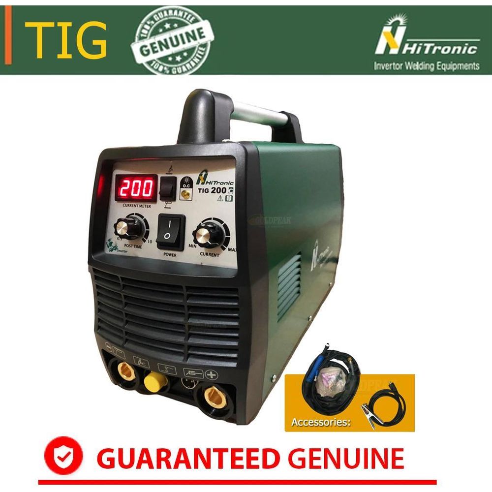 Hitronic TIG 200S / 200C DC Inverter Welding Machine - Goldpeak Tools PH Hitronic