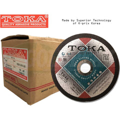 Toka TS46 Stainless Cut Off Wheel 4" (Super Thin) - Goldpeak Tools PH Toka