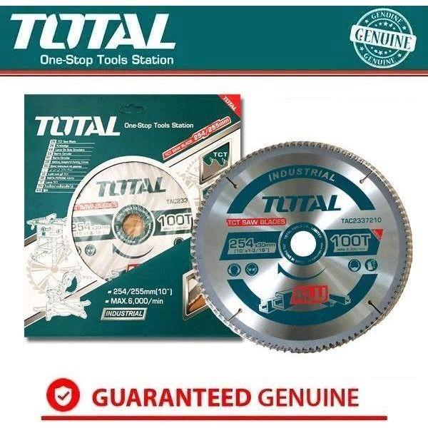 Total TAC2337210 Circular Saw Blade 10" for Aluminum - Goldpeak Tools PH Total