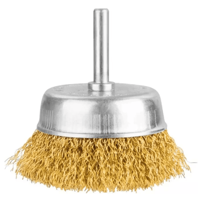 Total Cup Wire Brush with Shank for Drill | Total by KHM Megatools Corp.