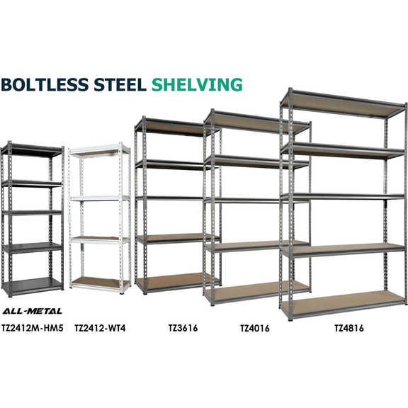 Turtle Rack Boltless Steel Shelvings / Industrial Rack – KHM Megatools ...