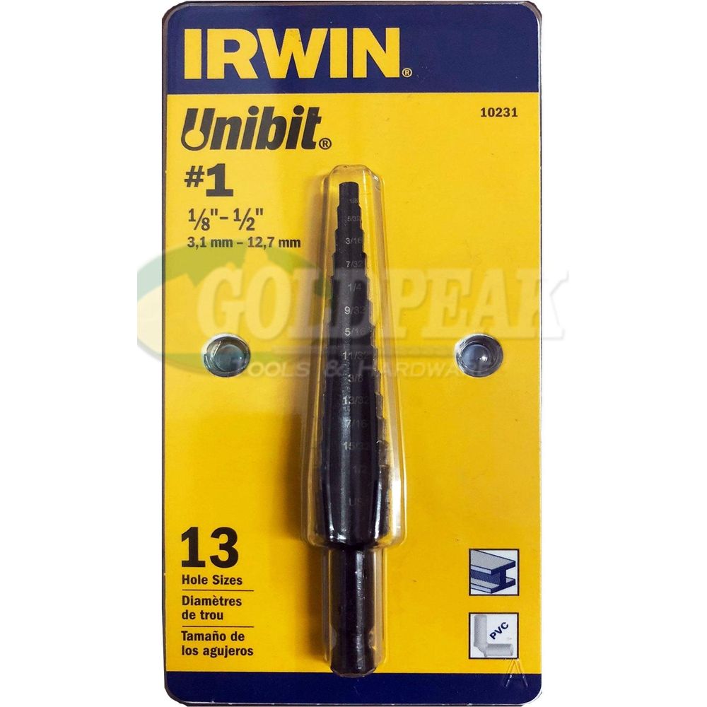 Irwin Step Drill Bit - Goldpeak Tools PH Irwin