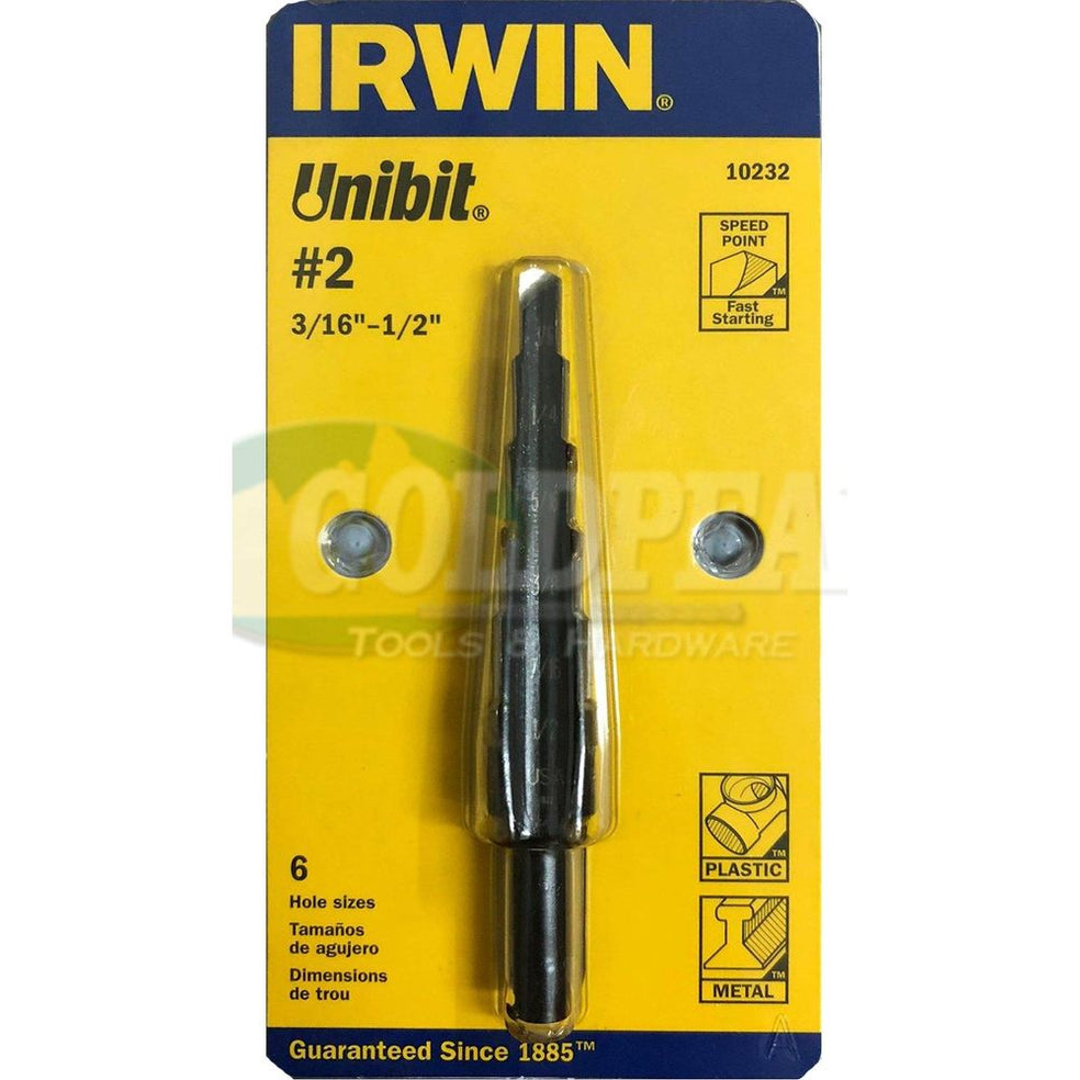 Irwin Step Drill Bit - Goldpeak Tools PH Irwin