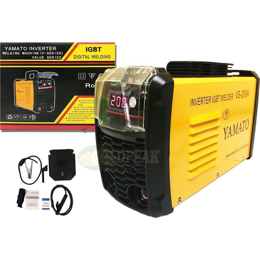 Yamato VS-200A IGBT DC Inverter Welding Machine (V-Series) - Goldpeak Tools PH Yamato Main image