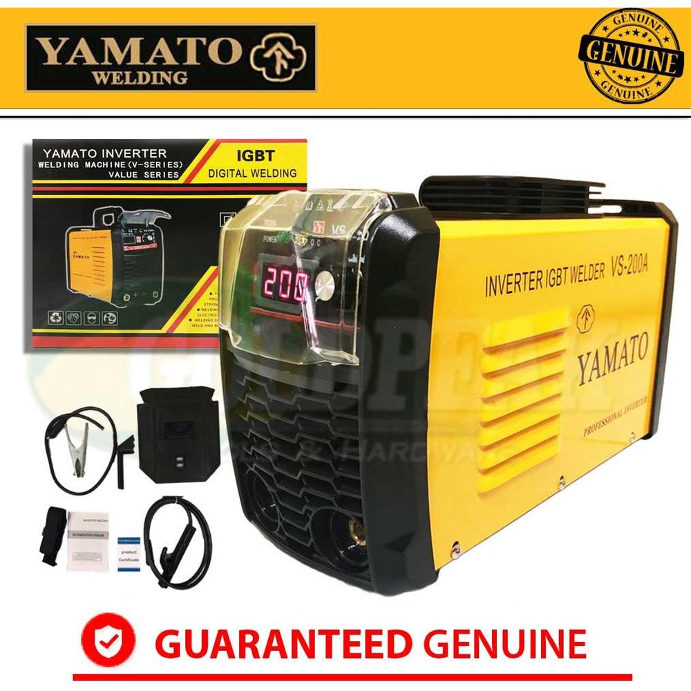 Yamato VS-200A IGBT DC Inverter Welding Machine (V-Series) - Goldpeak Tools PH Yamato