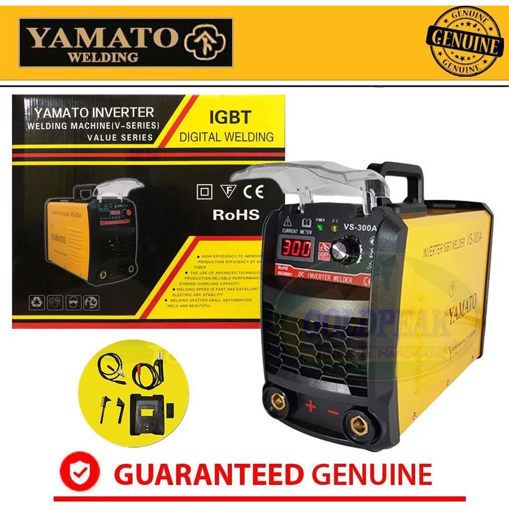 Yamato VS-300A DC Inverter Welding Machine (V-Series) - Goldpeak Tools PH Yamato