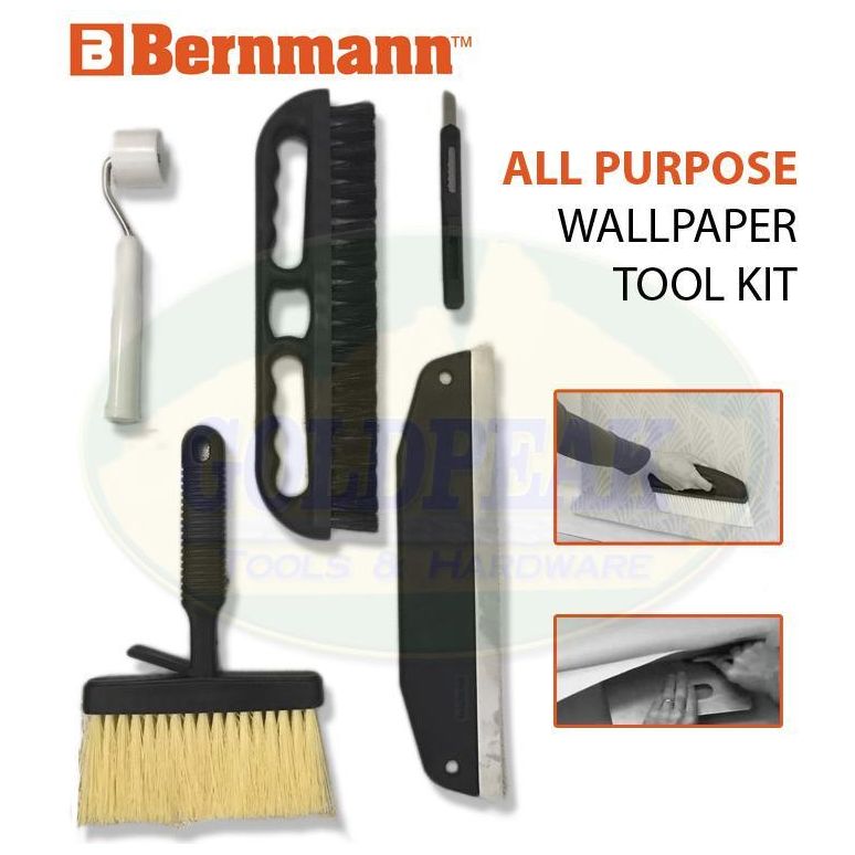 Bernmann B-38905 All Purpose Wallpaper Tool Kit - Goldpeak Tools PH Bernmann