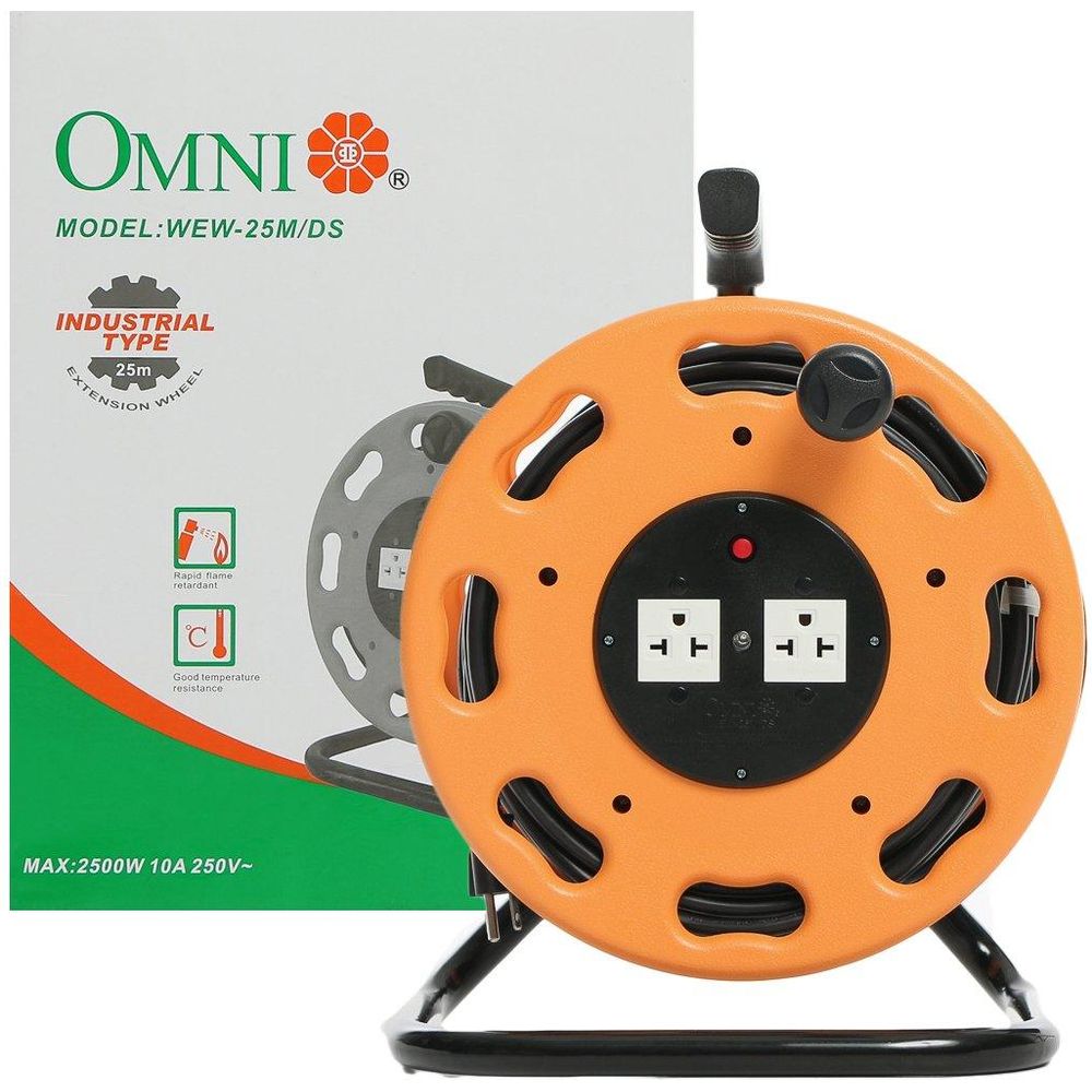 Omni WEW-25 Industrial Extension Cable Reel | Omni by KHM Megatools Corp.