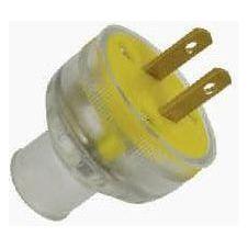 Omni WHR-102 Heavy Duty Rubber Plug 10A 25V (Transparent) | Omni by KHM Megatools Corp.