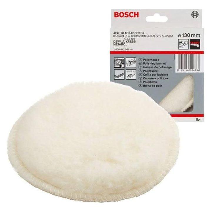 Bosch 2608610001 Lambswool Bonnet for GEX 125-1AE - KHM Megatools Corp. Main image