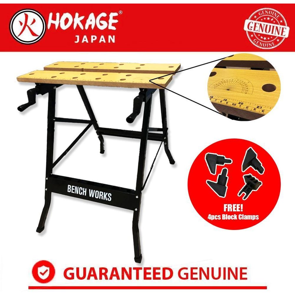 Hokage WB007 Work Bench with Clamping System - Goldpeak Tools PH Hokage