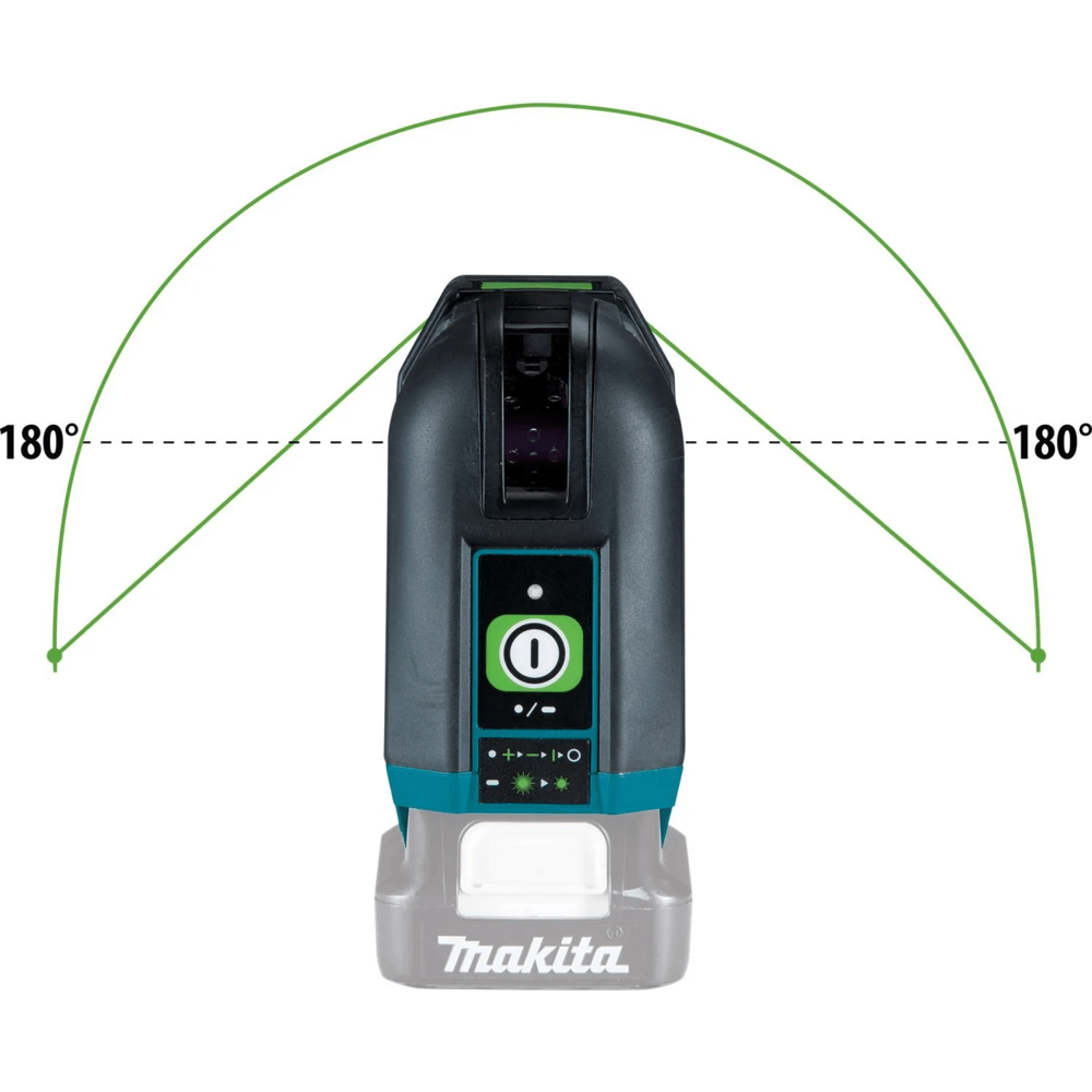 Makita SK106GDZ Cordless Cross Line Laser Level (Green) 12V CXT [Bare] - KHM Megatools Corp.