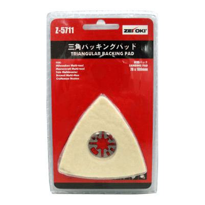 Zekoki Z-5711 Triangular Polishing Pad (For Oscillating Tool) - Goldpeak Tools PH Zekoki