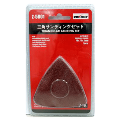 Zekoki Z-5801 Triangular Sanding Set 5pcs (For Oscillating Tool) - Goldpeak Tools PH Zekoki