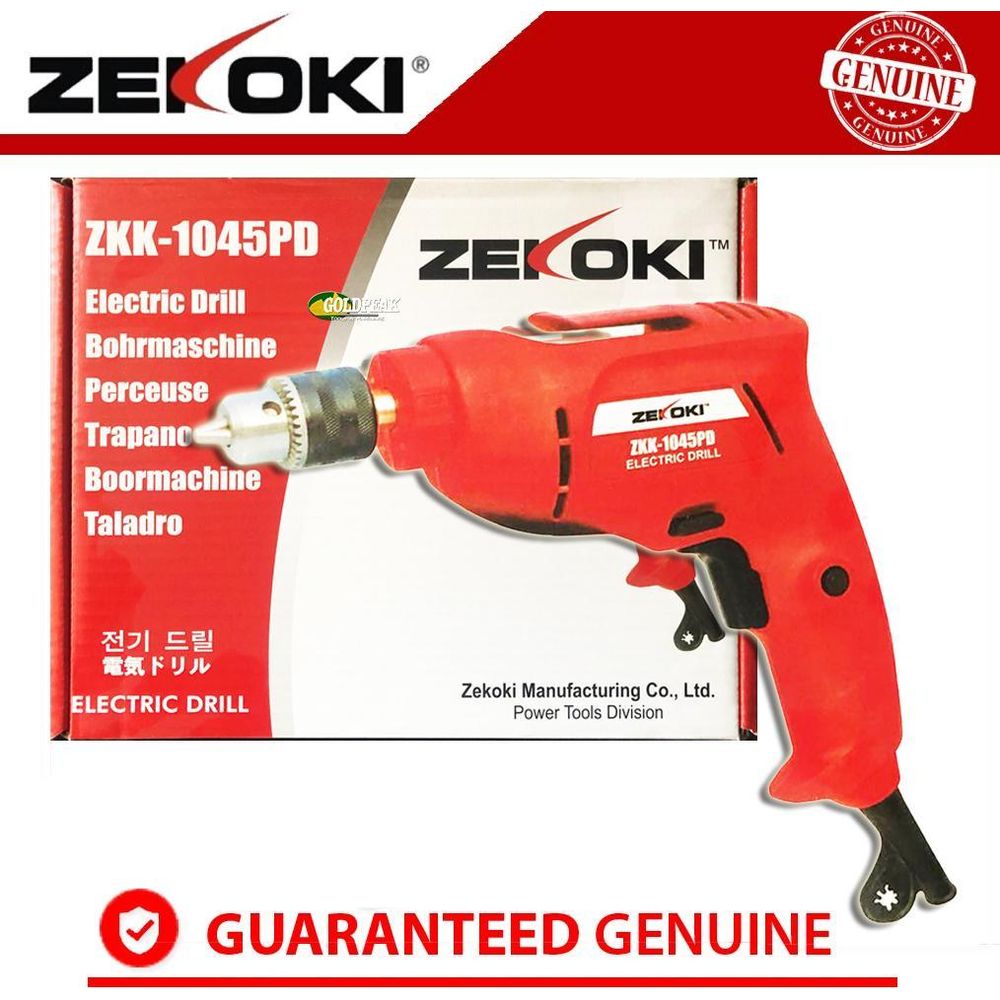 Zekoki ZKK-1045PD Hand Drill - Goldpeak Tools PH Zekoki