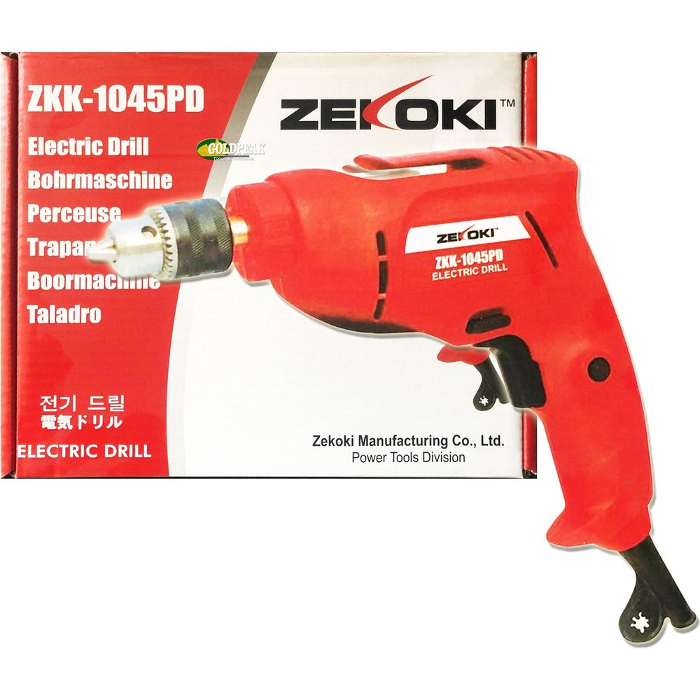 Zekoki ZKK-1045PD Hand Drill - Goldpeak Tools PH Zekoki