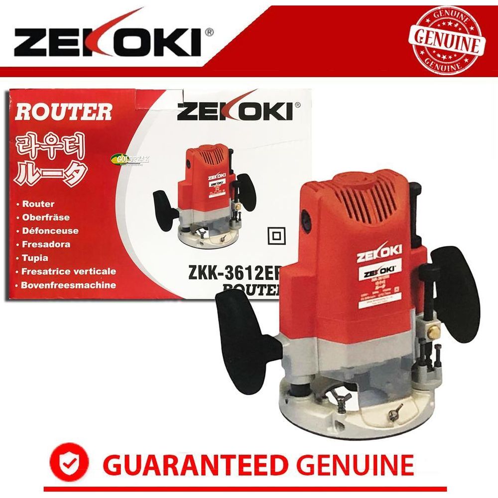 Zekoki ZKK-3612ER Plunge Router - Goldpeak Tools PH Zekoki