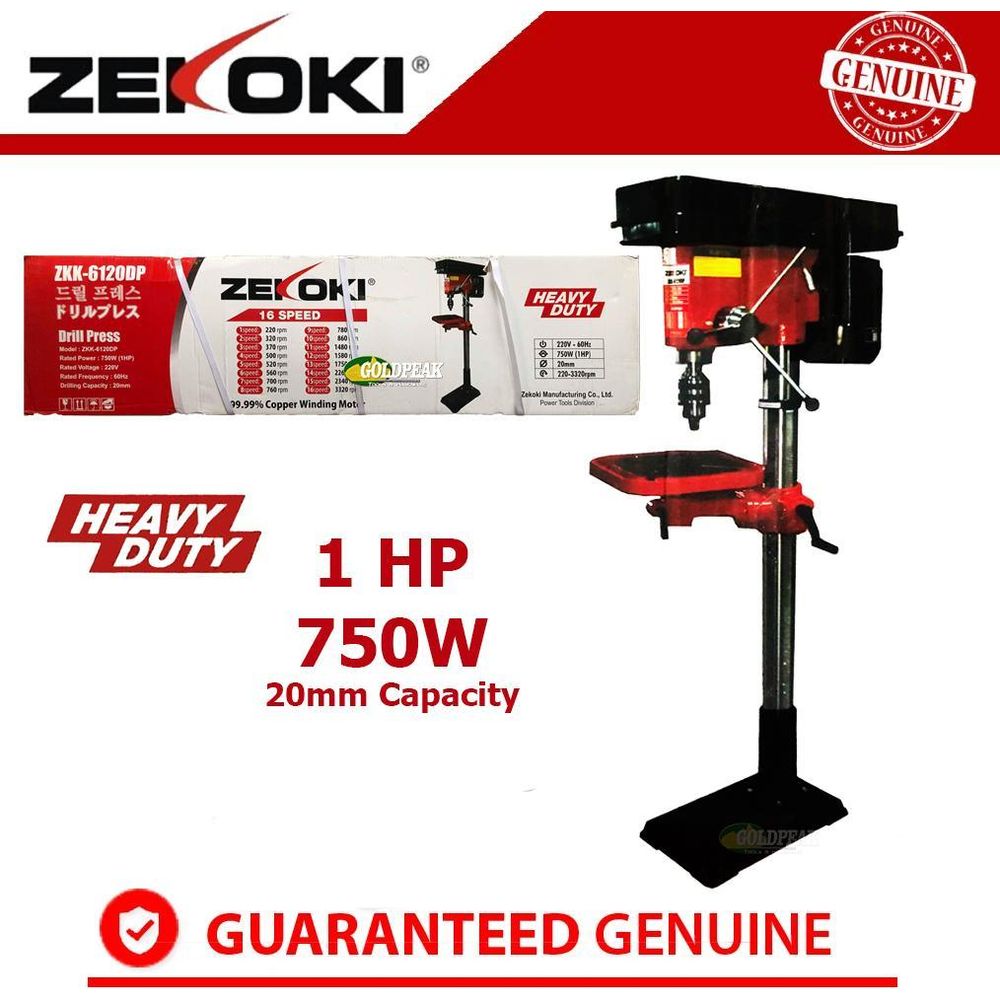 Zekoki ZKK-6120DP Drll Press - Goldpeak Tools PH Zekoki